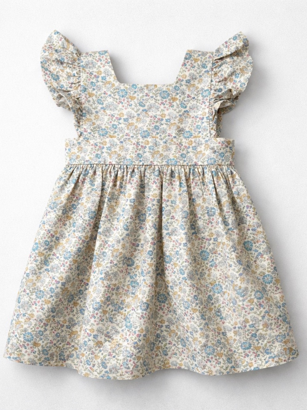 Wren & James floral pinafore dress size 5 EUC